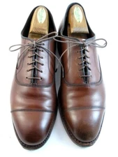 Allen Edmonds  "PARK AVENUE" CapToe Oxfords 8.5(L) & 9(R) D Chili MISMATCH(292N)