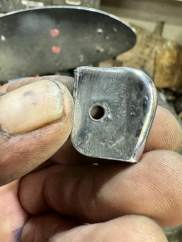 1961 1962 1963 1964 Lincoln Continental Convertible Pair Front Top Corner Trims - Image 3 of 4