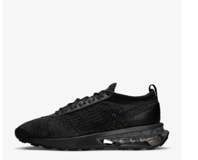 Nike Herren schwarz Air Max Flyknit Racer Next Nature Turnschuhe UK 11 NEU Ref 1351