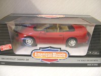 Ertl American Muscle Chevrolet Camaro Z 28 Convertible 1996 Ref 7232 Ertl American Muscle Chevrolet Camaro Z 28 Convertible 1996 Ref 7232