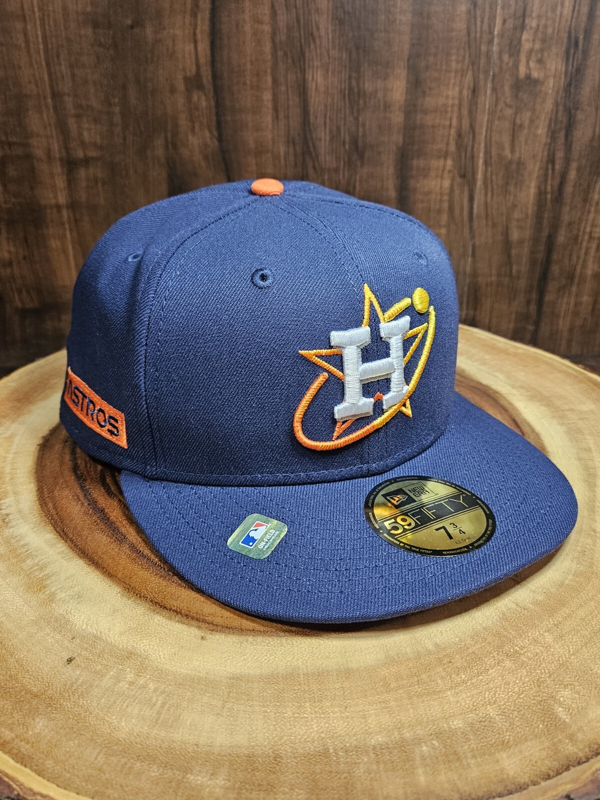 Houston Astros City Connect New Era 59Fifty Fitted Hat Cap Size 7 3/4 Official MLB Gear