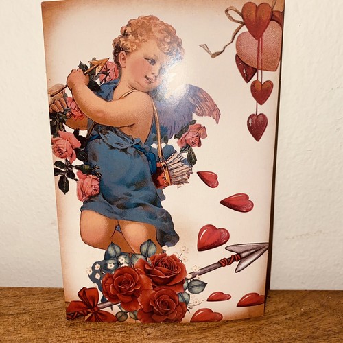 10 victorianos vintage de San Valentín. Tarjetas postales. Set A - Imagen 8 de 19