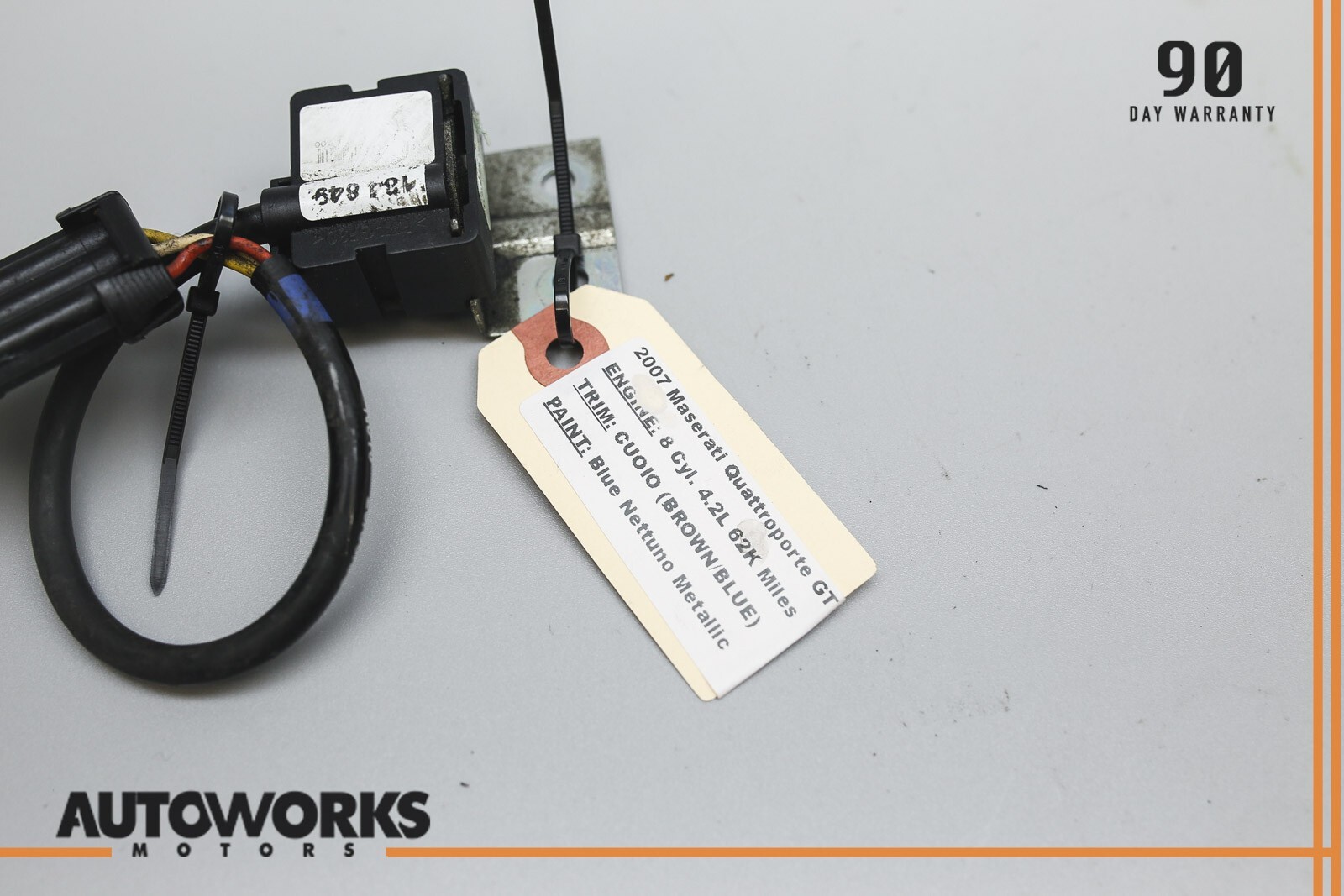 04-19 Maserati Quattroporte GranTurismo Vertical Acceleration Sensor 184849 OEM