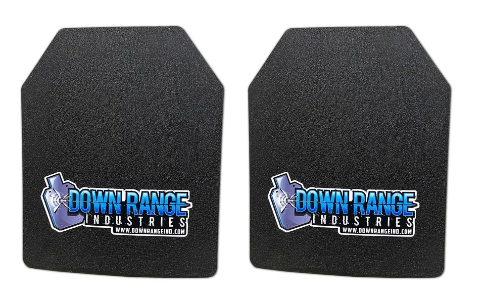 Body Armor AR500 Nivel 3 Juego de Placas Curvas 10x12 Foto 3 de 4