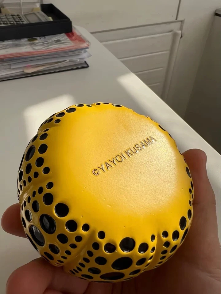 Kusama Yayoi Pumpkin Style Statue Japanese Art Interior Decor Gifts - image 3 of 3