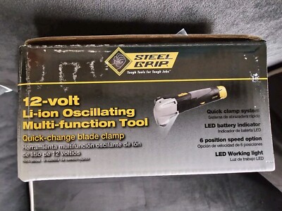 New Steel Grip 12volt Oscillating Multi Tool