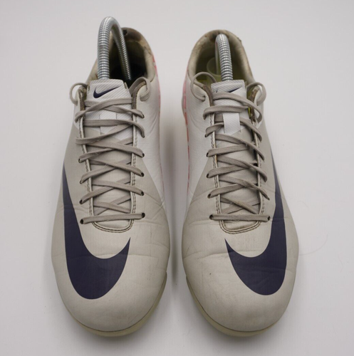 Botas de fútbol Nike para hombre talla UK 6 Mercurial Vapor VII FG granito plata vintage - Imagen 3 de 11