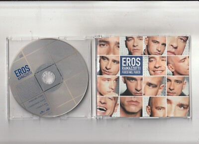 Maxi CD Eros Ramazzotti/Fuoco Nel Fuoco (03 Tracks)