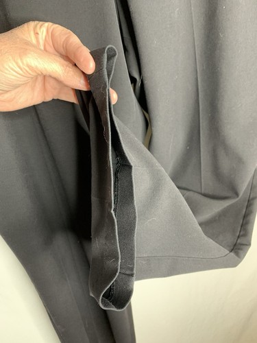 Tighter Tummy Technology Dress Pants Women’s 20 Average Black High Rise Slimming - Picture 7 of 12