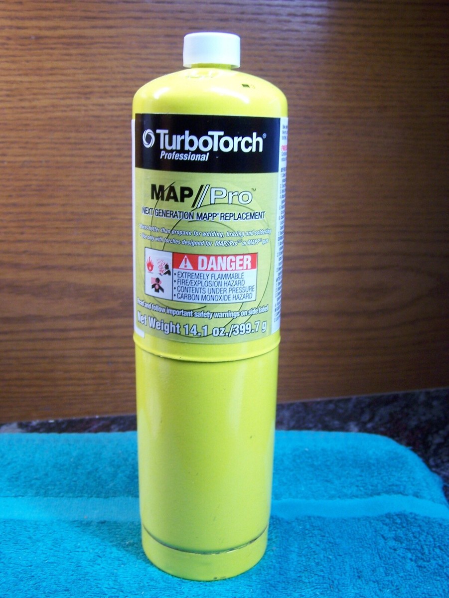 Victor MPT-1 Map Pro 14.1oz Gas Tank CGA600 P/N: 0916-0122 | eBay