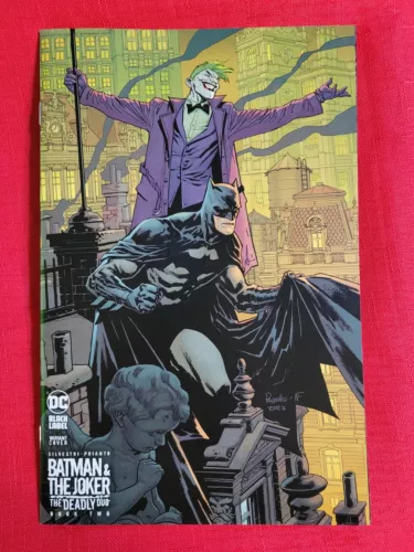 Batman & The Joker Deadly Duo #2- CVR D Paquette 1:25 Variant, 2022! VF/NM