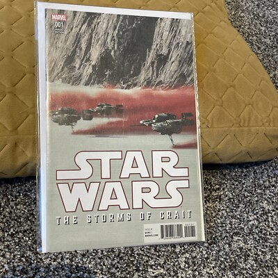 Star Wars Episode VIII The Last Jedi Storms Of Crait #1 Variant Movie Cover 2017