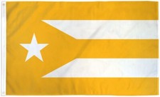 10 x "PUERTO RICO GOLD" flag 3x5 ft polyester banner sign PR golden Puerto Rican