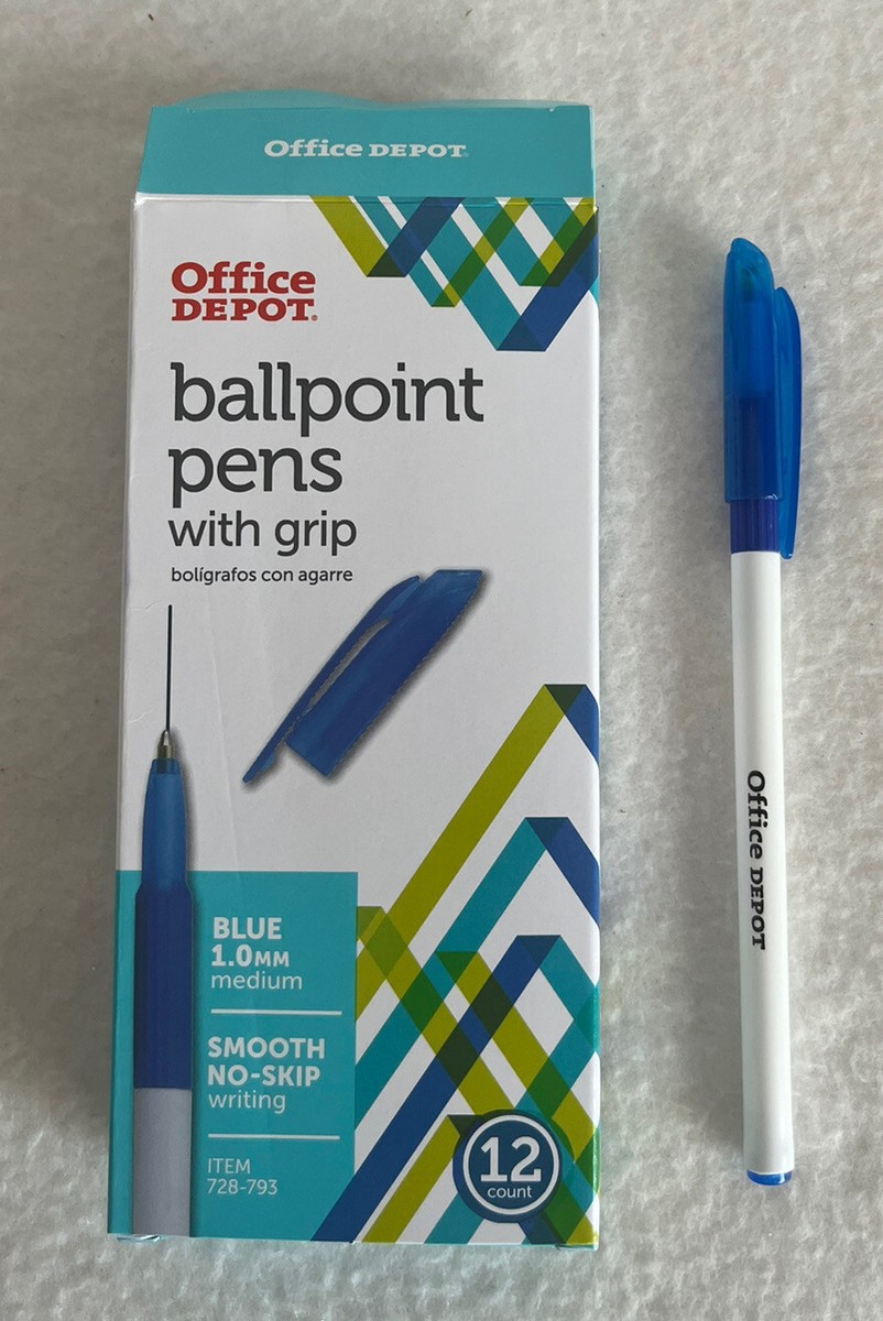 Office Depot Tul Ballpoint Pens Fine Blue Callisto Retractable Gel