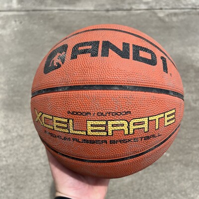 【ADERERROR】トレーナ Dimension Ball Product. 124 R5003 Vintage AND1 And 1 Basketball Ball Xcelerate Rubber Orange