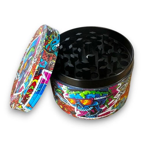 GRINDER MODELS 48 TYPES Metal Magnetic Shark Teeth Grinder Herb Shredder (UK) - Foto 155 di 322