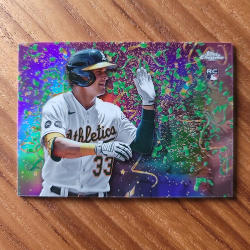 JJ BLEDAY RC Rookie - 2023 Topps Chrome Update #C-12 Celebracion #/99  ATHLETICS