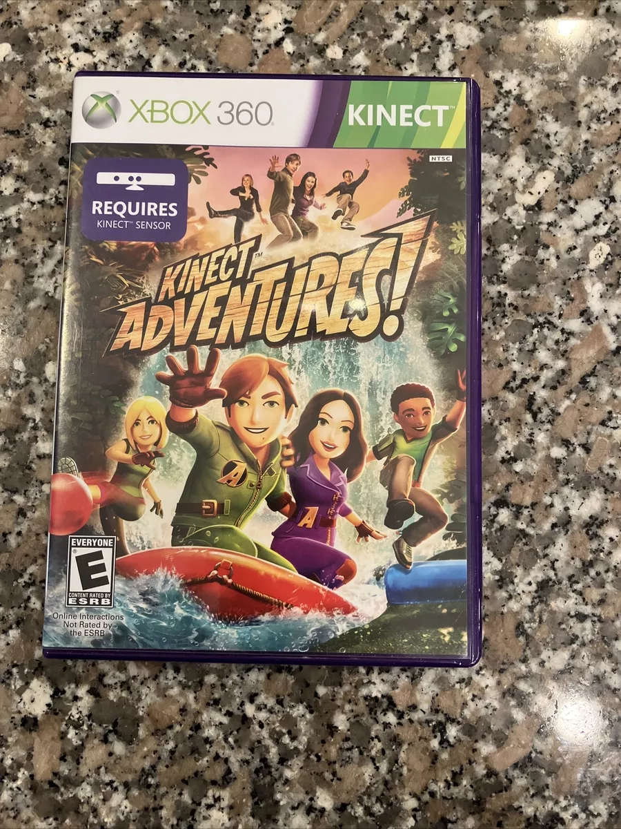 Kinect Adventures Xbox 360 Xbox One Compatible Video Game Complete