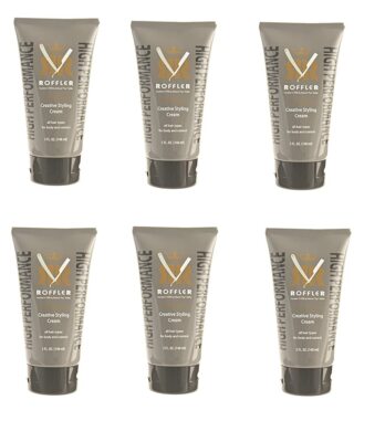 6 Piece Roffler High Performance Creative Styling Cream Barber Men's, 5 Fl Oz