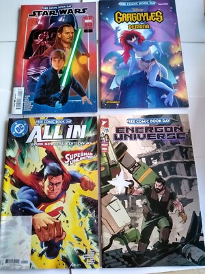 FCBD Star Wars Gargoyles DC All In Energon Universe Selection FCBD 2025