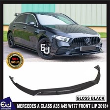 FÜR MERCEDES A KLASSE W177 A35 A45 AMG LINE B STYLE FRONT SPLITTER LIPPE SPOILER FÜR MERCEDES A KLASSE W177 A35 A45 AMG LINE B STYLE FRONT SPLITTER LIPPE SPOILER