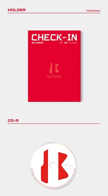 BLITZERS - 1st EP [CHECK-IN] Album Photo Card CD K-pop Book Boy 