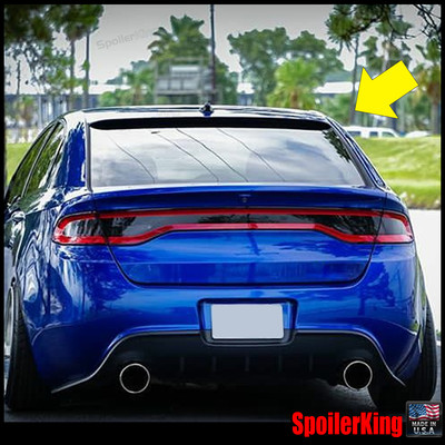 Rear Roof Spoiler Window Wing (Fits: Dodge Dart 2013-2016) 284R SpoilerKing