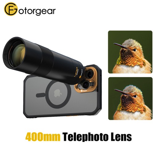 Fotorgear 400mm Cell Phone Telephoto Lens for Smartphones Mobile Phone iPhone 14 - 第 1/7 張圖片