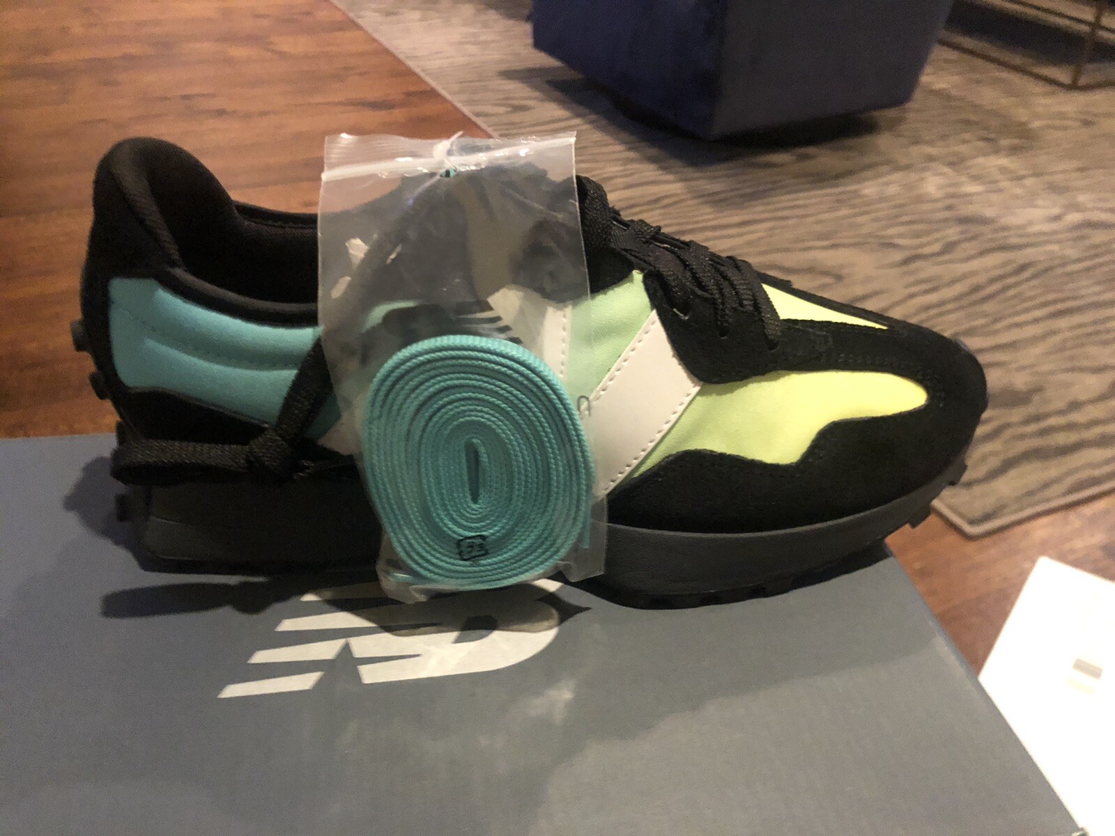 New Balance 327 Multicolor Summer Jade Black MS327SA,NEW,SZ. 10 | eBay