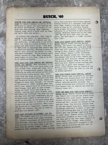Original 1940 Buick Technical Review, Series 1 - Picture 3 of 3