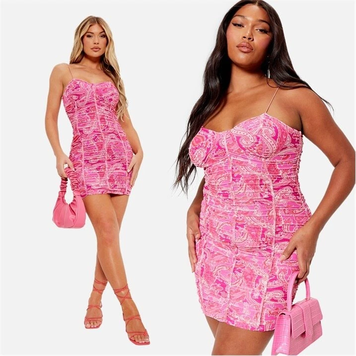 I saw it clearance first mesh dress