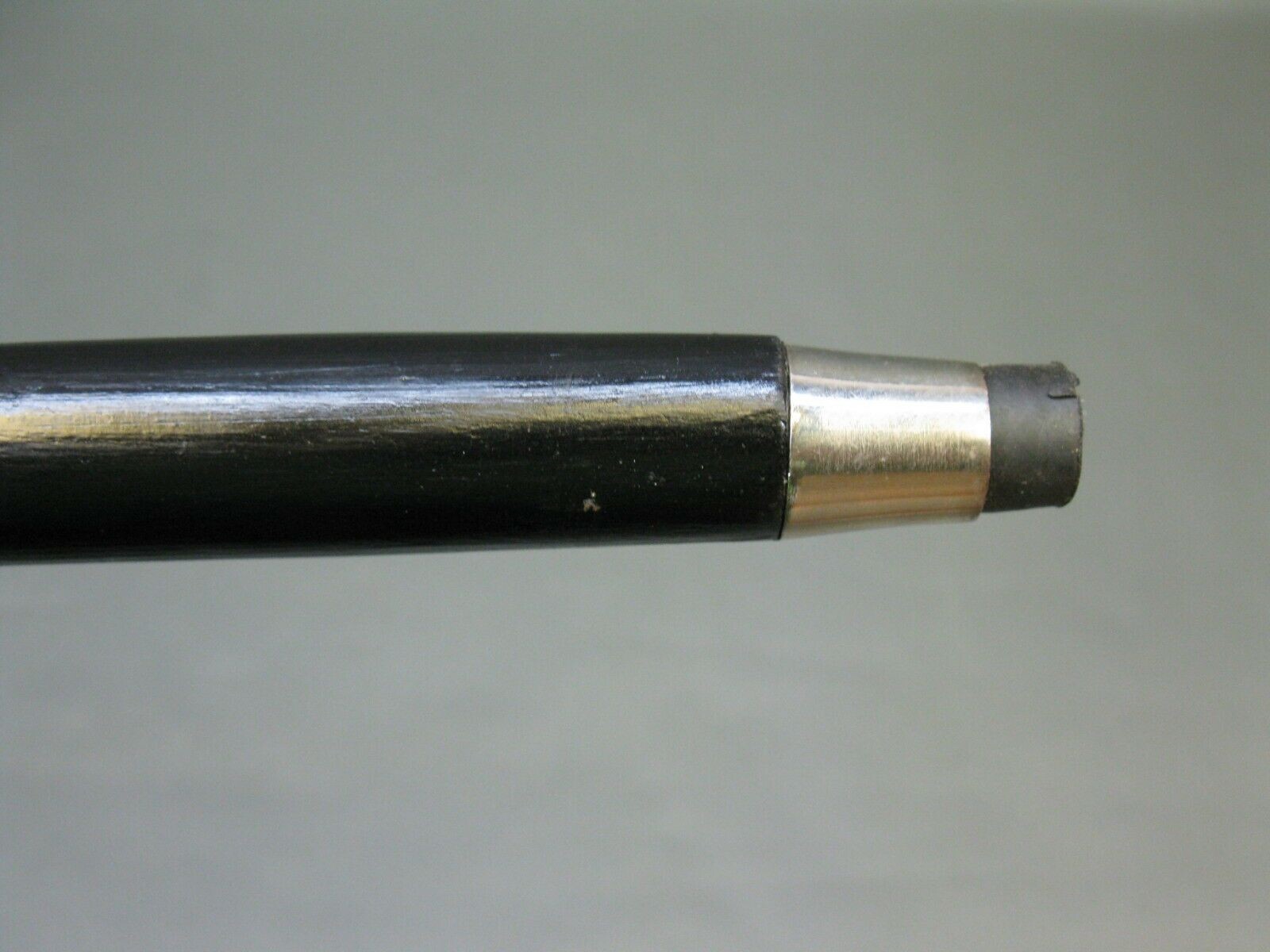 Solid Chrome Brass Skull Designer Head Handle Bla… - image 9