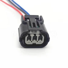 3-Way Rear Turn Signal Socket Connector Pigtail For 2010-2015 Honda Odyssey