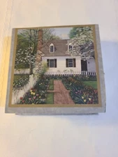Vtg Legacy Publishing Group 1996 Taliaferro Cole House garden Coasters Set of 5