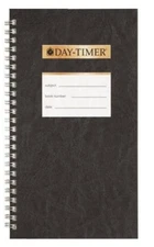 Day-Timer Pocket Notes, Refill# 98180, Index Pg,  Subject per Pg 3-1/2" x 6-1/2"