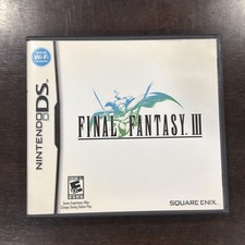 Final Fantasy III (Nintendo DS, 2006) CIB Tested & Works 3DS 2DS - Complete
