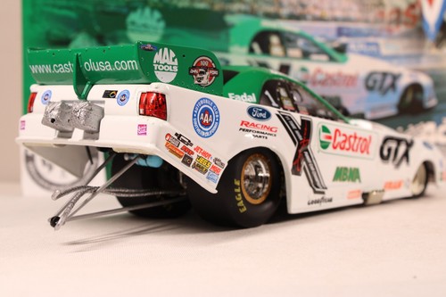JOHN FORCE 2002 CASTROL GTX 100TH WIN FORD MUSTANG FUNNY CAR XRARE!! - Picture 6 of 17