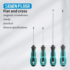 Multipurpose Handle Screwdrivers Set With Magnetic Insulated Security Repair Han