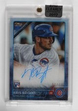 2017 Topps Clearly Authentic Auto Reprints 32/70 Kris Bryant #CARAU-KB Auto 5j0