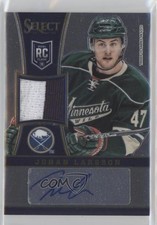 2013-14 Panini Select Rookie Jersey Prime 2/50 Johan Larsson #247 Auto 10k8