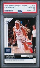 2025 PANINI INSTANT WNBA #12 KIKI IRIAFEN PSA 10