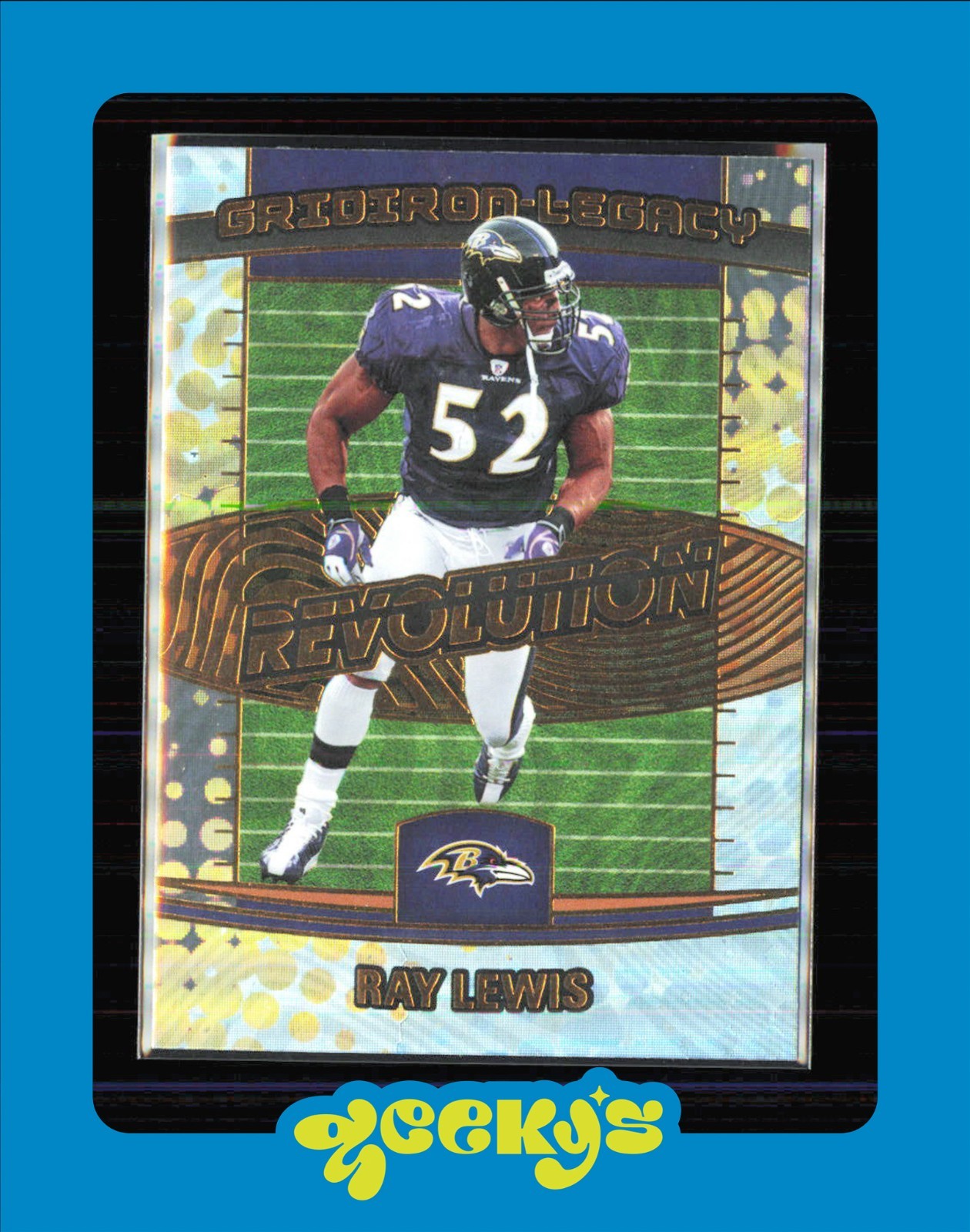 Ray Lewis #23 Gridiron Legacy 2025 Panini Revolution-Ravens-0207 $2MIN ORDER