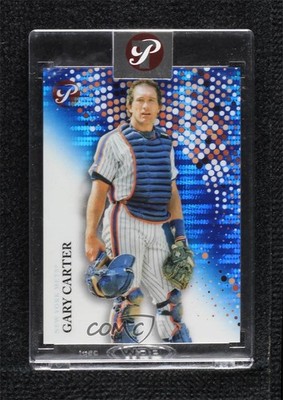 2022 Topps Pristine Blue Pristine Pulsar Refractor /75 Gary Carter #187 HOF 0o9