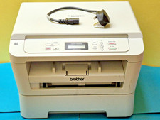 Brother DCP 7055W Black & White Laser Printer 78% Toner & Drum Life Remaining