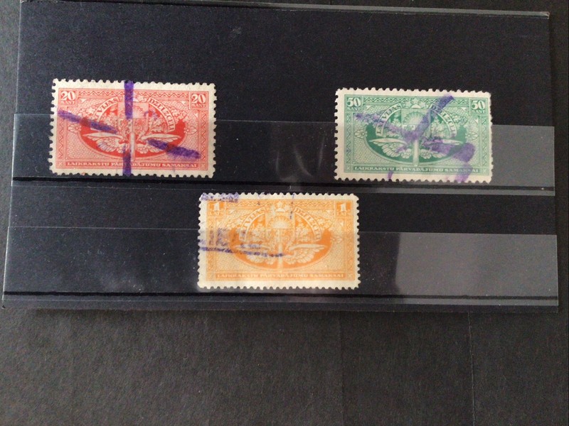 Latvia Railroad Stamp Lot A-250X