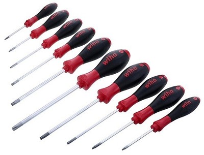 Wiha 36259 10 Piece Softfinish Security Torx Set