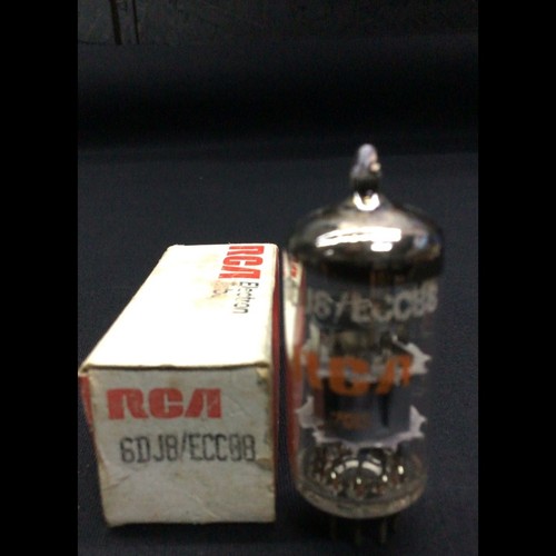 NOS RCA (Mullard) 6DJ8 ECC88 Gt Britain O Getter AUDIO Vacuum Tubes 4.9248
