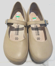 Birkenstock Mary Jane Beige Nubuck leather Sh...