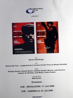 Che - Steven Soderbergh - Demian Bichir - Benicio del Toro - Presseheft