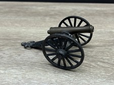 Vintage MFCO C1/2 Brass Cast Iron Civil War Cannon Miniature